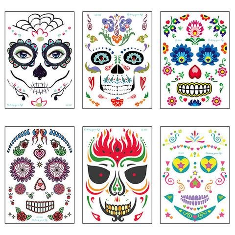 (50%OFF)Halloween Waterproof Temporary Tattoo Sticker&mdash;Buy 2 sets free shipping