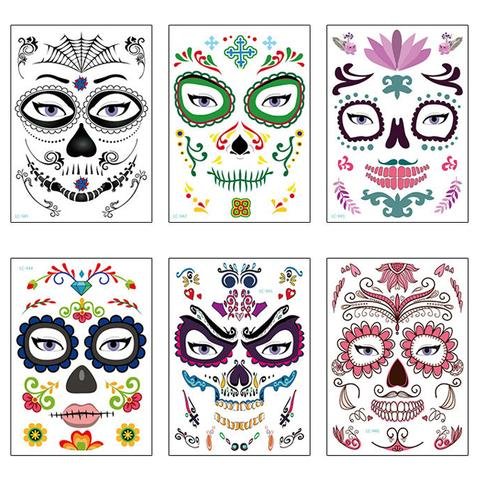 (50%OFF)Halloween Waterproof Temporary Tattoo Sticker&mdash;Buy 2 sets free shipping